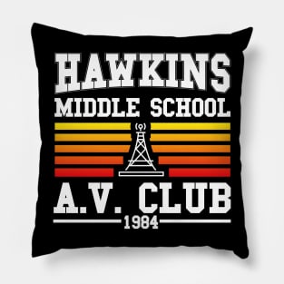 Hawkins Middle School  AV Club Pillow