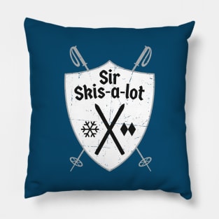 Sir Skis-a-lot Pillow