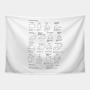 Geometric Formulas Tapestry