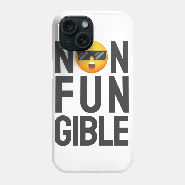 Cool NFT. Non-fungible token Phone Case by info@dopositive.co.uk