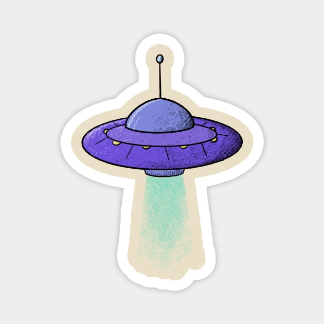 Get In Loser Alien Space OVNI Magnet by ced-