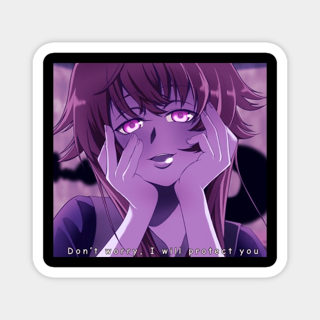 Mirai Nikki - Yuno Gasai - Mirai Nikki - Magnet