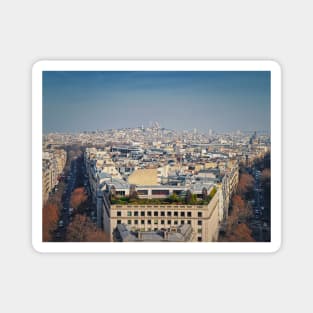 view to Sacre Coeur Basilica Magnet