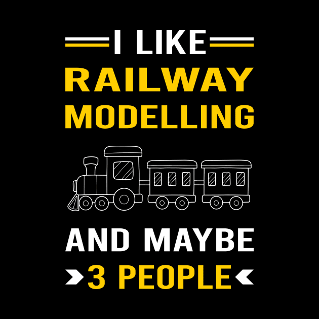 3 People Railway Modelling Model Railroading Train Trains by Good Day