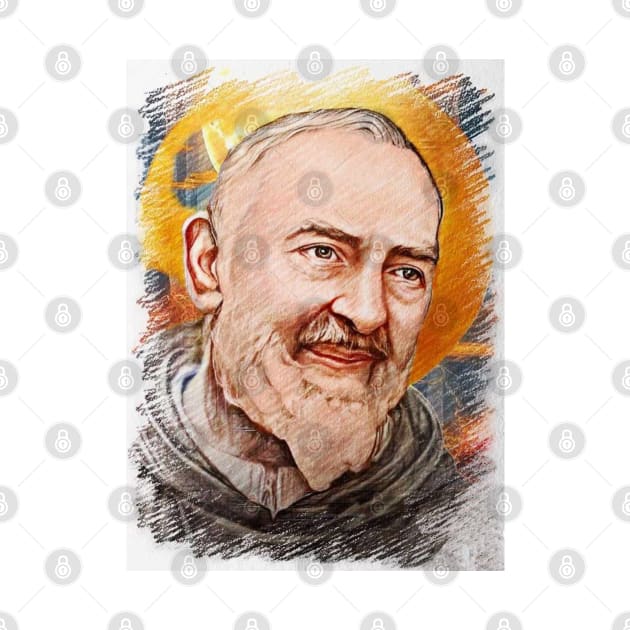 Holy Padre Pio by SOLRACSIER