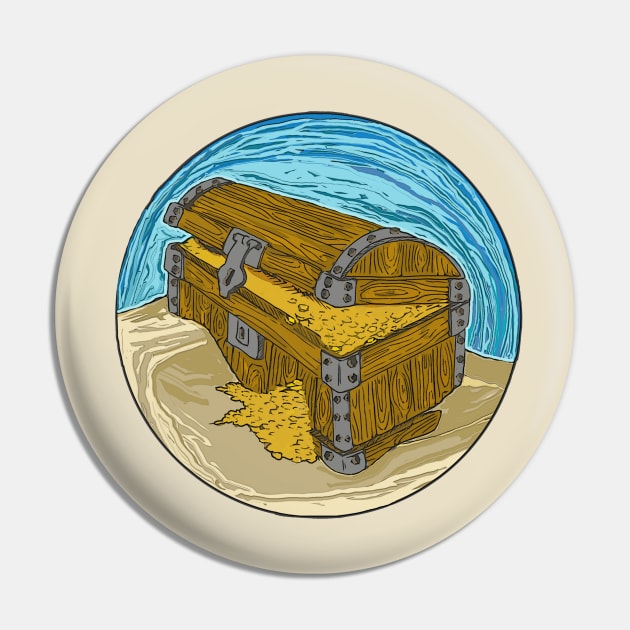 treasure chest Pin by saitken