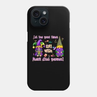 Mardi Gras Gnomes Phone Case