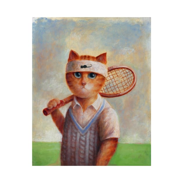 Tennis Cat by Mario-designs