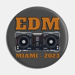 EDM Miami 2023 Pin