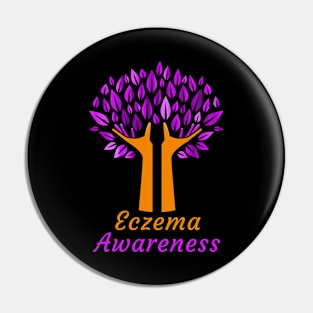 Eczema Awareness Pin