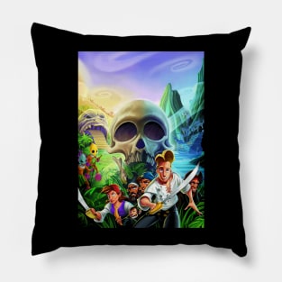 Monkey Island Art Pillow