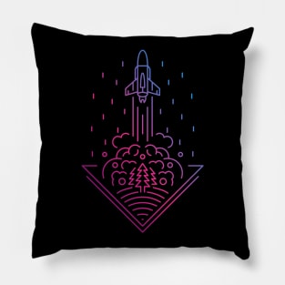 Smoky Rocket Pillow