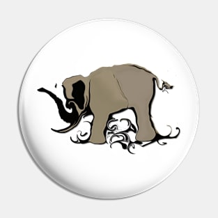 Elephant Pin