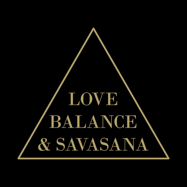 Love, Balance & Savasana by Food in a Can