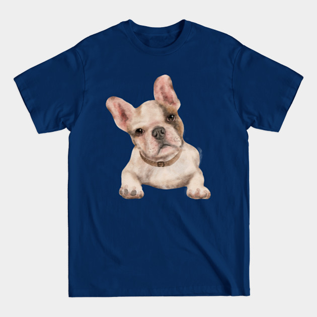 Discover Cute Dog Puppy Watercolor 02 - Puppy - T-Shirt