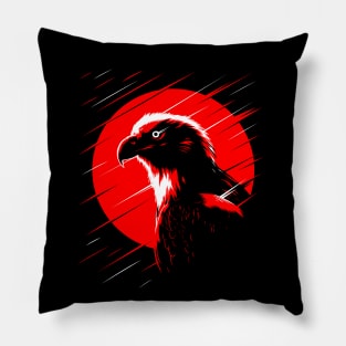 Eagle circle lines Pillow