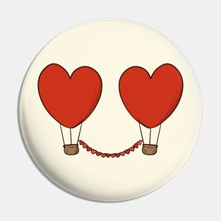 Flying With Love Pin