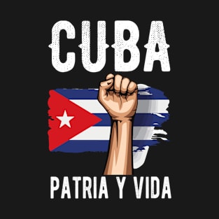 Cuba patria y vida T-Shirt