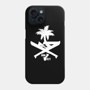 RUN 671 Guam Machete Seal Phone Case