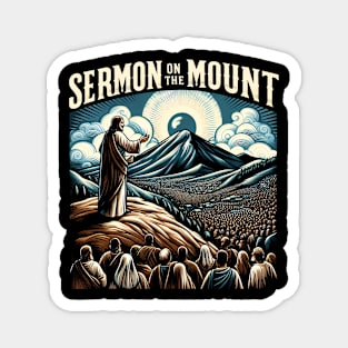 Sermon on the Mount, Jesus delivering the Sermon on the Mount Magnet