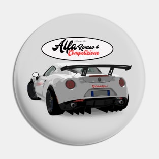 Alfa Romeo 4C Back Pin