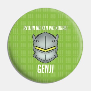 Genji chibi OW Pin