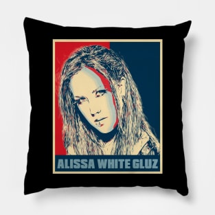 Alissa White-Gluz Hope Poster Art Pillow