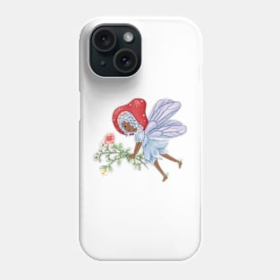 Cute fairy carrying flowers Phone Case