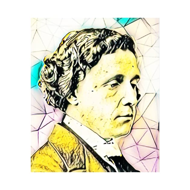 Lewis Carroll Portrait | Lewis Carroll Artwork 3 by JustLit