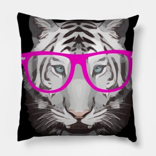 Tiger face hipster wild animals Pillow