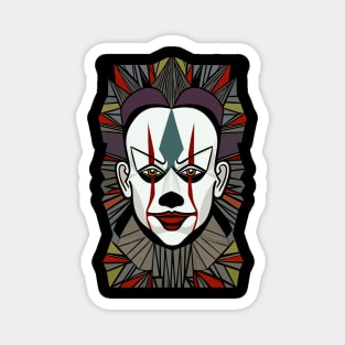 Portrait of Clown 2 Magnet