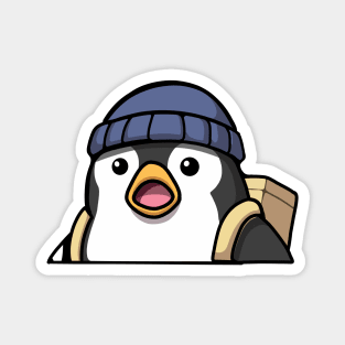 Surprised Penguin Magnet