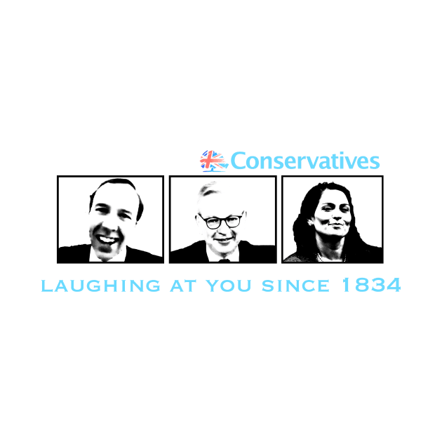 Tories; Laughing at you by PolitiTees