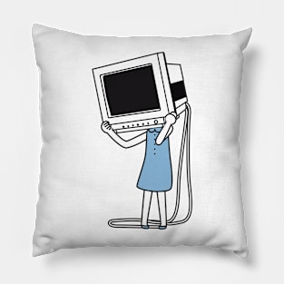 Coder shirt headache Pillow