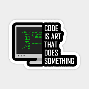 Coder Debugging Code Programmer Programming Gift Magnet