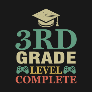 3rd grade level complete Video Gamer Graduation Cute T-Shirt