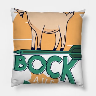 Bock auf Dart Shirt Pillow