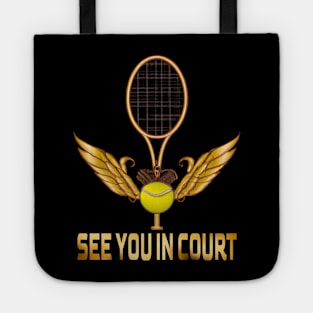 See You In Court, Tennis Lovers Tote