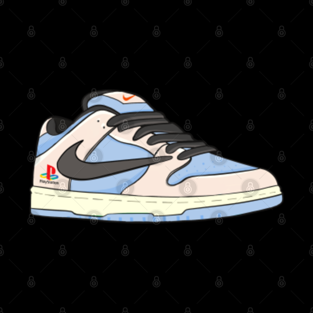 Sb dunk low PS5 - Ps5 Travis Scott - Pin | TeePublic
