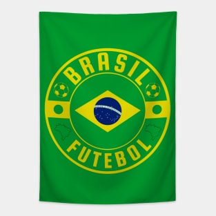 Brasil Futebol Tapestry