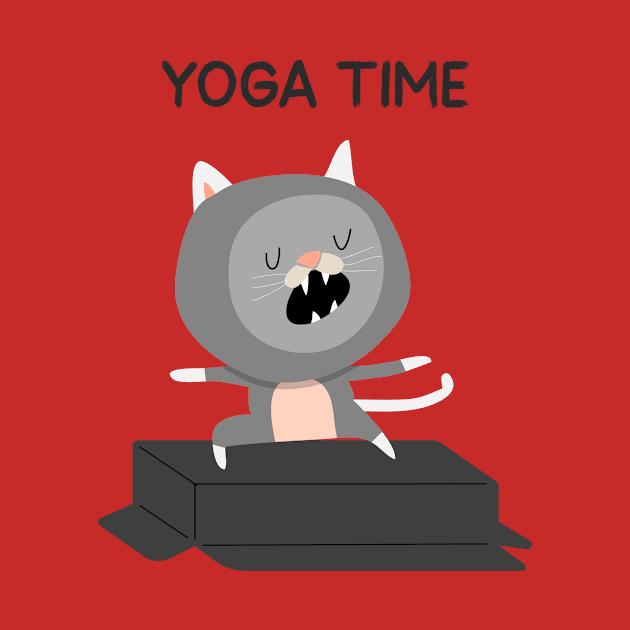 Yoga Time Comment Design by Go-Buzz