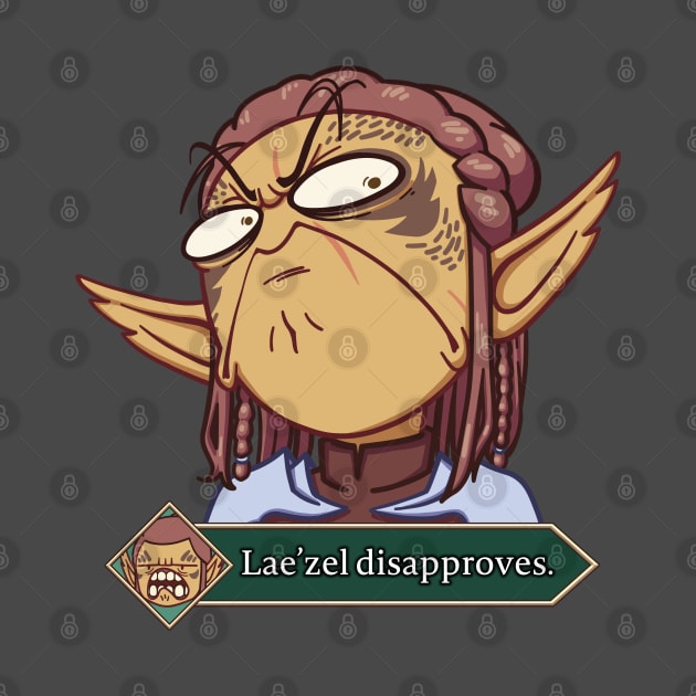 Lae'zel Disapproves by SouzouInc