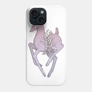 Purple deer Phone Case