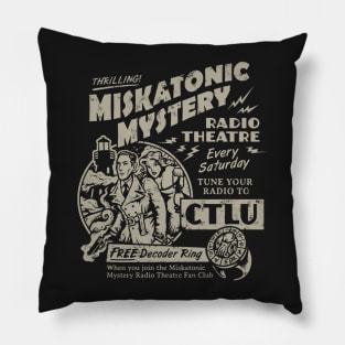 Miskatonic Mystery Radio theatre Pillow