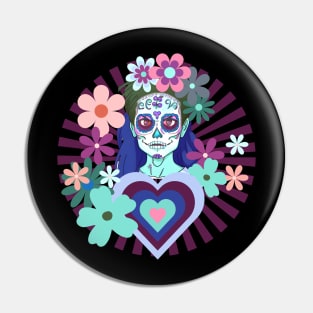 Dreams of La Catrina. No.1 - Twilight Variation Pin