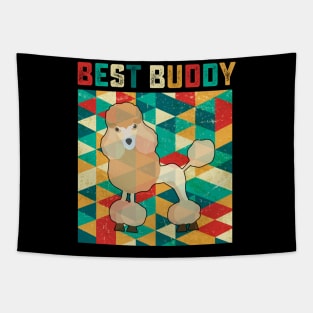 Best Buddy Poodles Tapestry