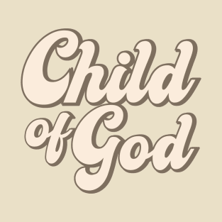 Child of God - Retro Christian - Bible Verse T-Shirt