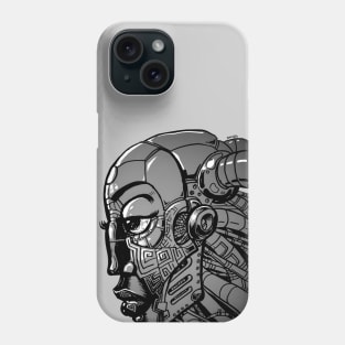 Robot Lady- Iron Phone Case