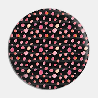 Pretty Cool and Colorful Gradient Pink Small Dot Pattern Pin