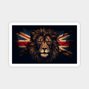 UK Flag of Majesty Magnet